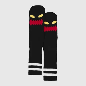 Toy Machine Chaussette - Monster Face - Black