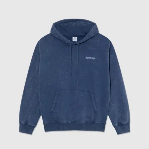Polar Hoodie - Acid Frank Surf Logo - Blue