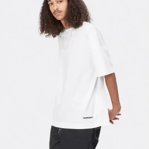 Carhartt Tee - Link Script - White