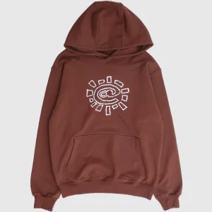 Always Hoodie - Scribble Sun - Brown