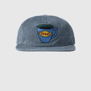 Tired Casquette - Tired's Washed Cord - Rain