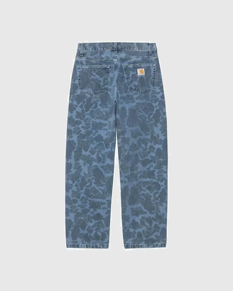 Carhartt WIP Pant - Duck Landon - Camo / Blue – Image 3