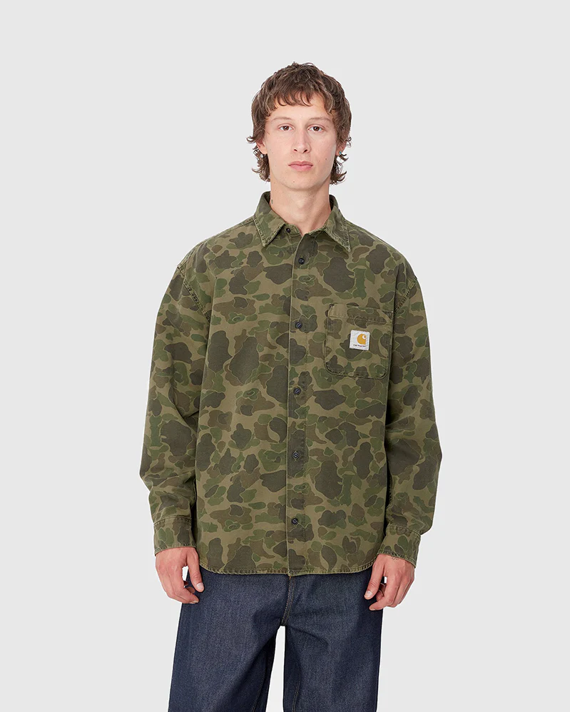 Carhartt WIP Chemise - Camo Duck – Image 2