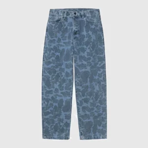 Carhartt WIP Pant - Duck Landon - Camo / Blue