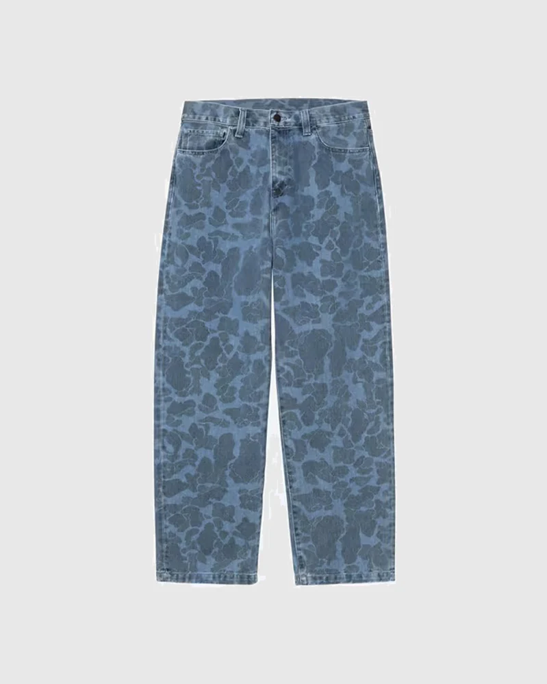 Carhartt WIP Pant - Duck Landon - Camo / Blue