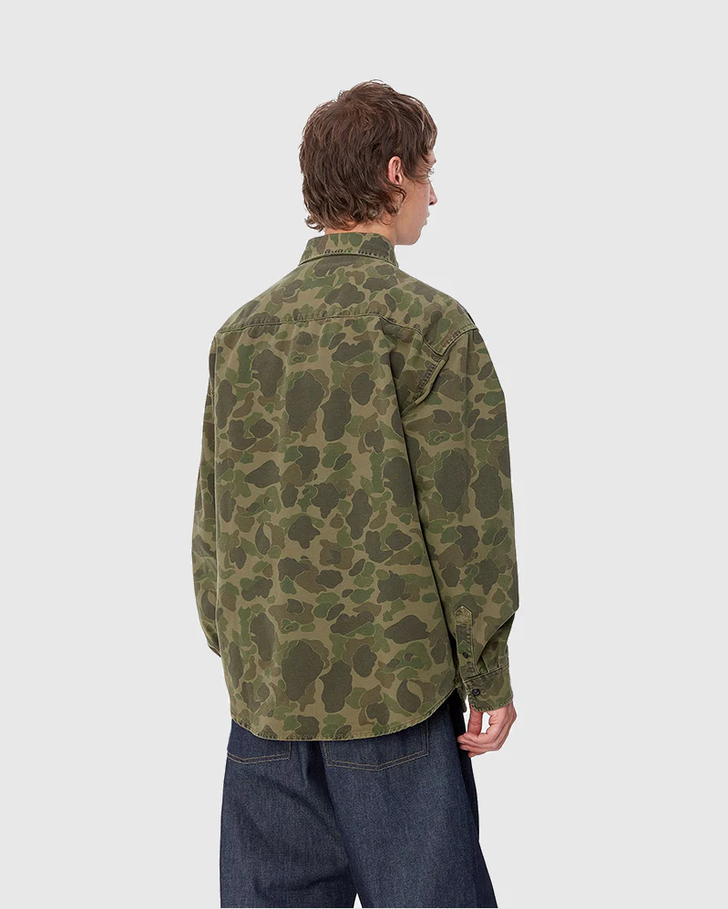 Carhartt WIP Chemise - Camo Duck – Image 3