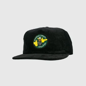 Krooked Casquette - Snackbirds - Black