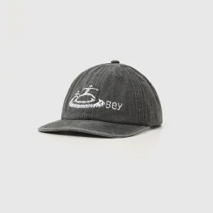 Obey Cap - Corp 6 Panel Velcro - Pigment Black