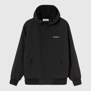 Carhartt WIP Jacket - Hooded Sail - Black/White