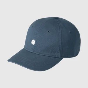 Carhartt Casquette - Madison Logo - Frosted Blue / White