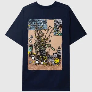 cat_61573eeb-76e9-4b79-b5fe-acc996e19ad4.jpgv1699551696 Tired Tee - Cat Nap - Navy