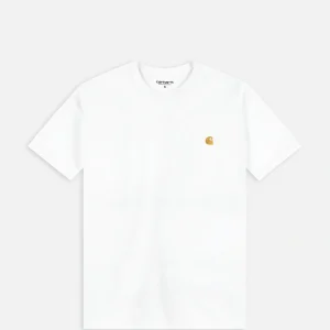 Carhartt WIP Tee - Chase - White