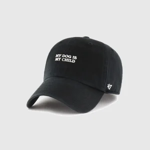 47 Casquette - Icon Slogan Base Runner - Black