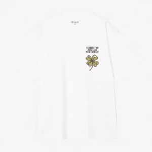 Carhartt WIP Tee - Clover - White