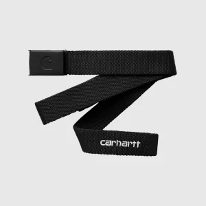 Carhartt WIP Ceinture - C-Logo Tonal - Black / White