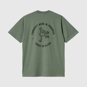 Carhartt WIP Tee - Stamp - Duck Green