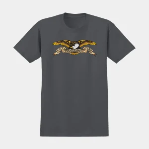 Antihero Tee - Eagle - Charcoal