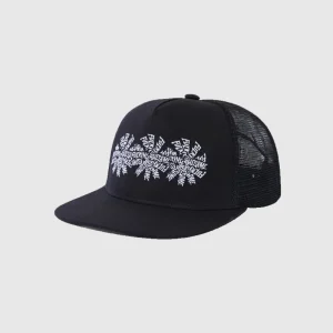 Fucking Awesome Cap - Three Spiral Trucker - Black