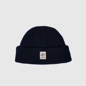 Magenta Beanie - Fam - French Navy