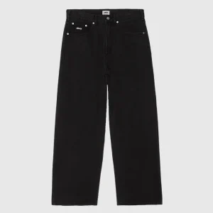 Obey Pant - Bigwig Baggy Denim - Washed Black