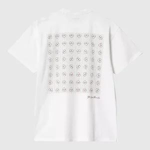 Carhartt WIP Tee - Furoshiki - White / Red