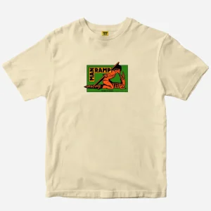 Worble Tee - ManRamp Gator Guy - Cream