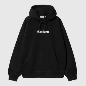Carhartt WIP Hoodie - Greatest Hits - Black / White