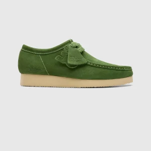 Clarks - Wallabee 2604 Daim - Vert