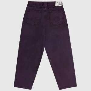 Rave Pant - Gros Denim - Purple