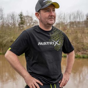 MATRIX HEX PRINT T-SHIRT noir