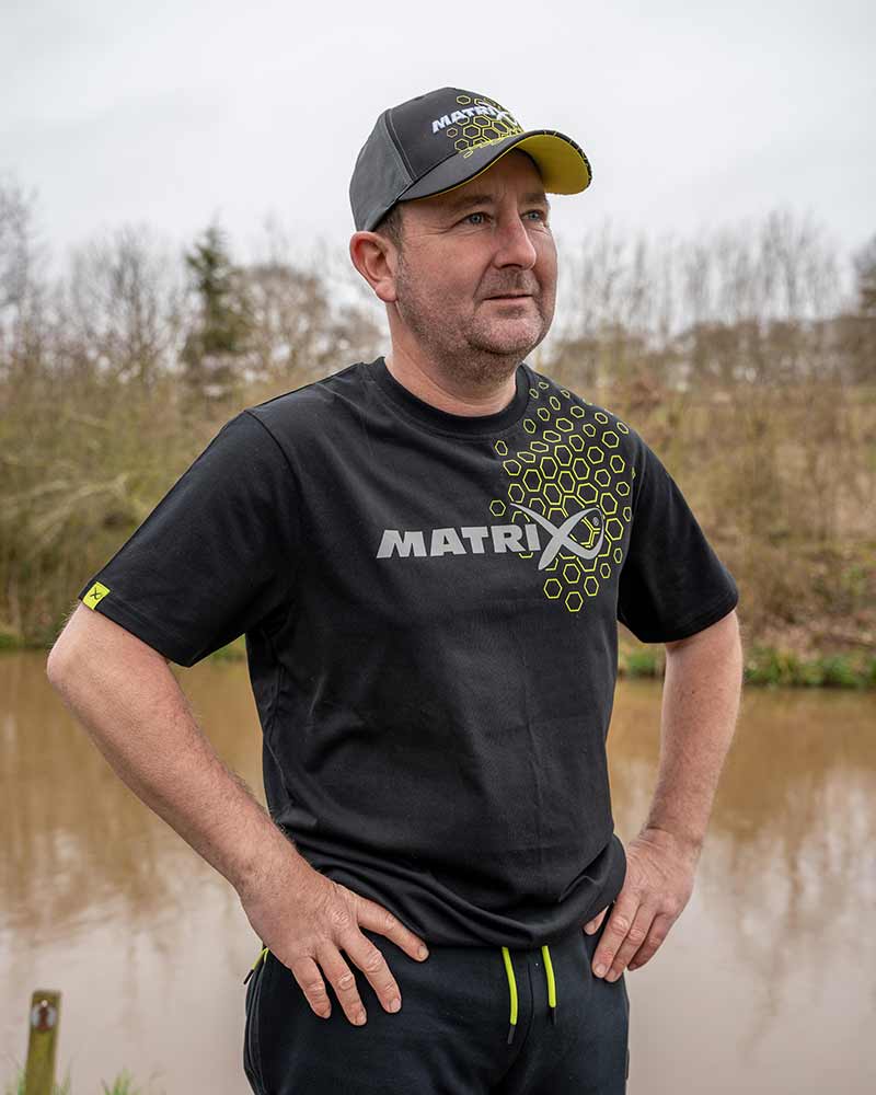 MATRIX HEX PRINT T-SHIRT noir