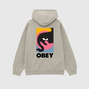 Obey Hoodie - Quarter Icon - Moonstruck