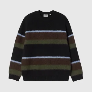 Carhartt Sweater - Merton - Sundling Stripes / Palisander