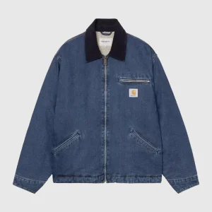 Carhartt WIP Jacket - OG Detroit Denim - Dark Navy/Stone Washed