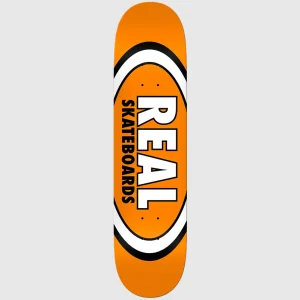 Real Board - Team Classic Oval Orange - 7.5"