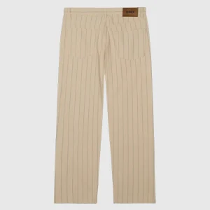 Obey Pant - Classic Baggy Stripe Denim - Pelican