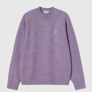 Carhartt WIP Sweater - Curtis - Tangled Phlox