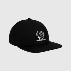 Sci-Fi Casquette - Puzzle Globe - Black