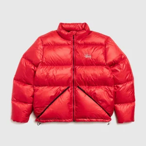 Stussy Micro Jacket - Red