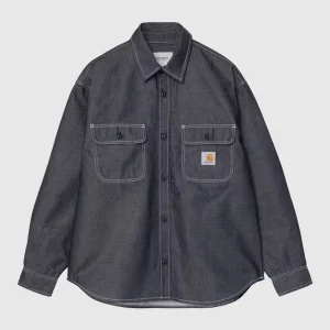 Carhartt WIP Chemise - Tigan - Blue RIgid