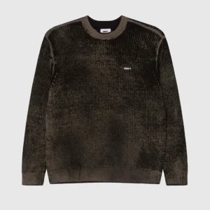 Obey Sweater - Spray Effect - Black Multi