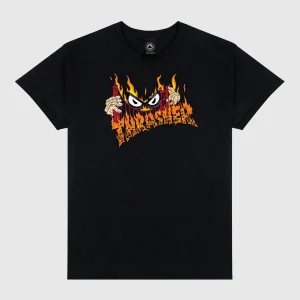Thrasher Tee - Sucka Free By Neckface - Black