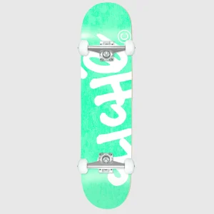 Cliché Complete - Handwritten Teal - 7.375"