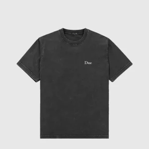Dime Tee - Small Logo - Faded Black