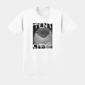 Antihero Tee - Tent City - White