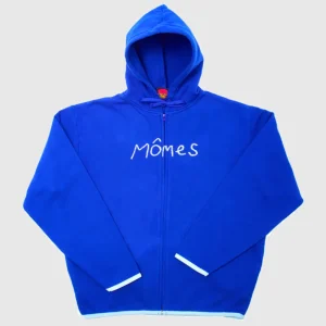 Mômes Hoodie - Zip Pocket - Blue